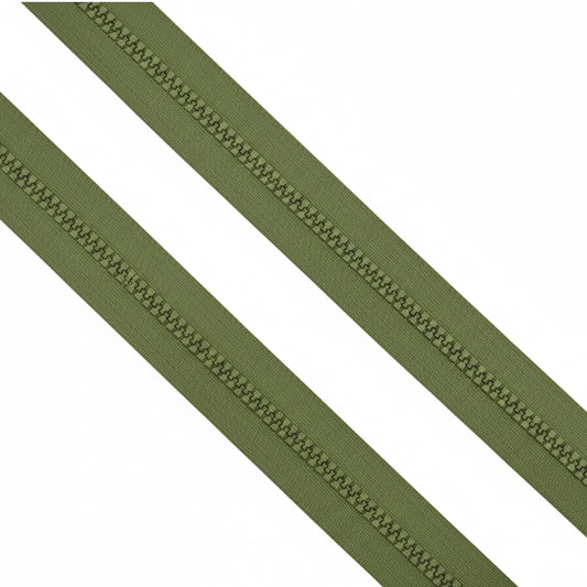 Cremallera Inyectada Continua (Vislon®) - Olive green