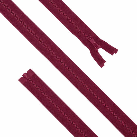 Cremallera Inyectada con Separador (Vislon®) - Plum 80cm