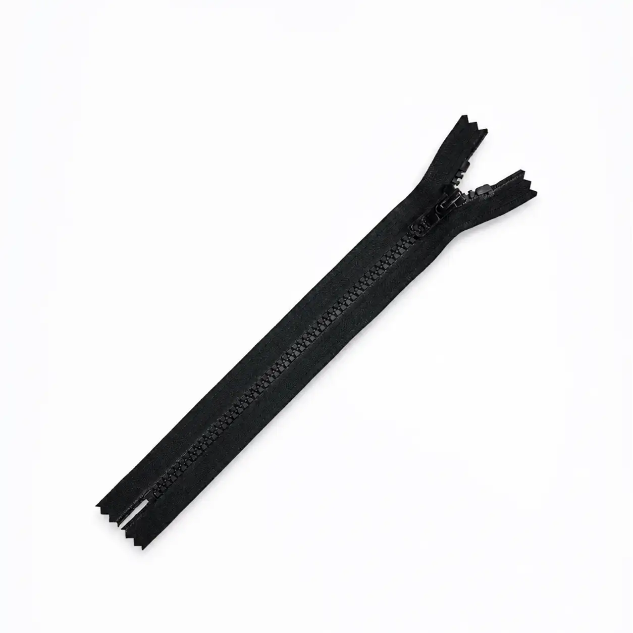 Cremallera inyectada cerrada YKK® (Vislon®) - Black 22 y 28 cm